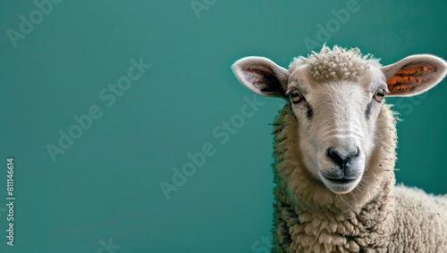 Sheep looking at the camera. Eid al-Adha