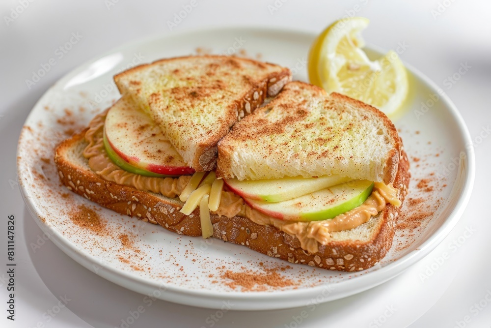 Flavorful ABC Sandwich with a Hint of Zesty Lemon Flavorful ABC Sandwich with a Hint of Zesty Lemon