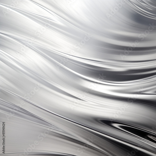 abstract silver wavy background