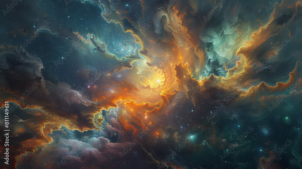 Cosmic Chromatics Colorful Galactic Wallpaper Cosmic Chromatics Colorful Galactic Wallpaper