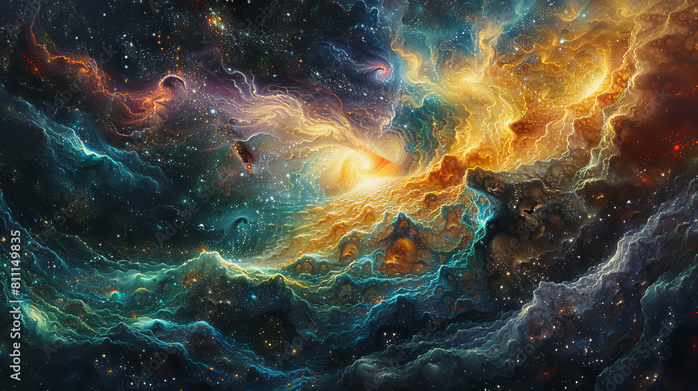 Cosmic Chromatics Colorful Galactic Wallpaper Cosmic Chromatics Colorful Galactic Wallpaper