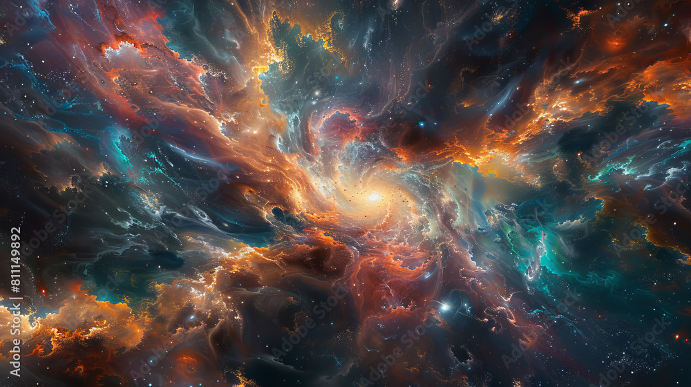 Cosmic Chromatics Colorful Galactic Wallpaper Cosmic Chromatics Colorful Galactic Wallpaper