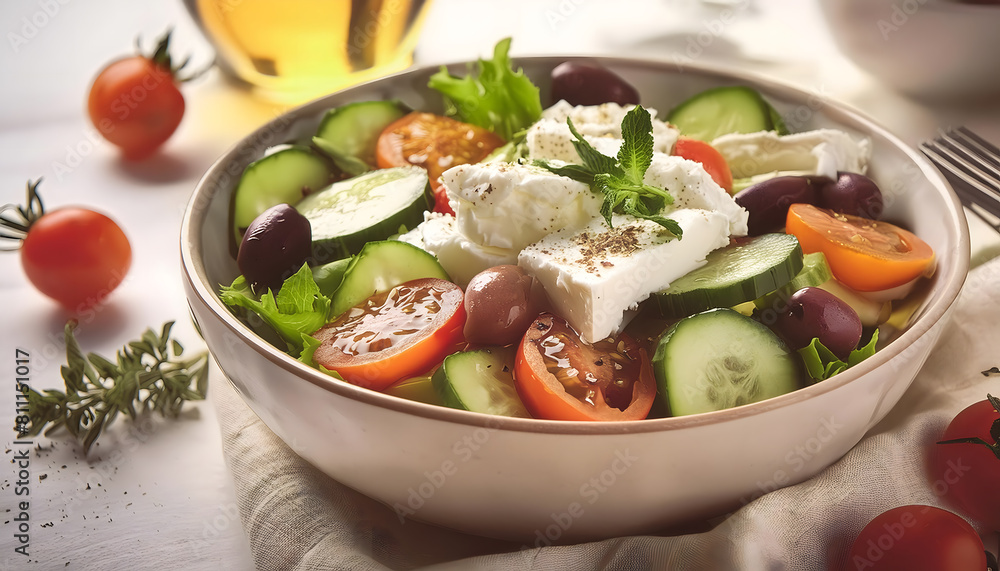 salat, griechisch, feta, tomaten, gurken, oliven, neu, close up, weiss, essen, bunt, lunch, gesund, Grieche, Schafskäse, kräuter, lecker, frisch salat, griechisch, feta, tomaten, gurken, oliven, neu, close up, weiss, essen, bunt, lunch, gesund, Grieche, Schafskäse, kräuter, lecker, frisch