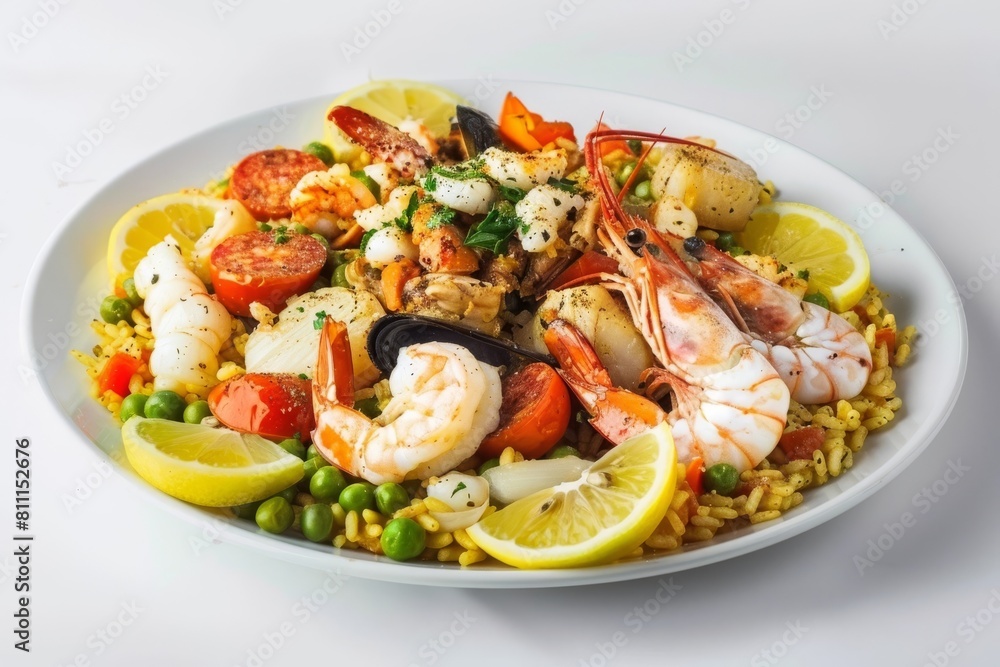 Succulent Lobster and Chorizo Seafood Feast Succulent Lobster and Chorizo Seafood Feast
