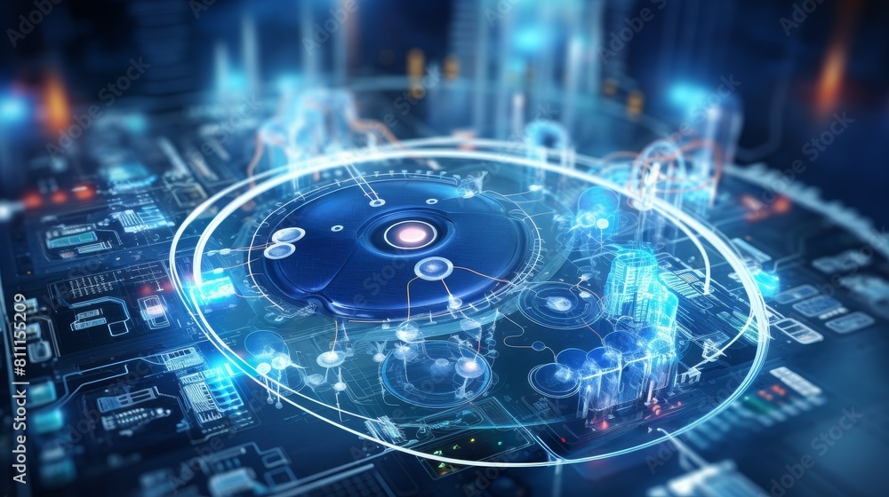Technology Concept: Advanced Kidney Diagnostics and Treatment Technology Technology Concept: Advanced Kidney Diagnostics and Treatment Technology