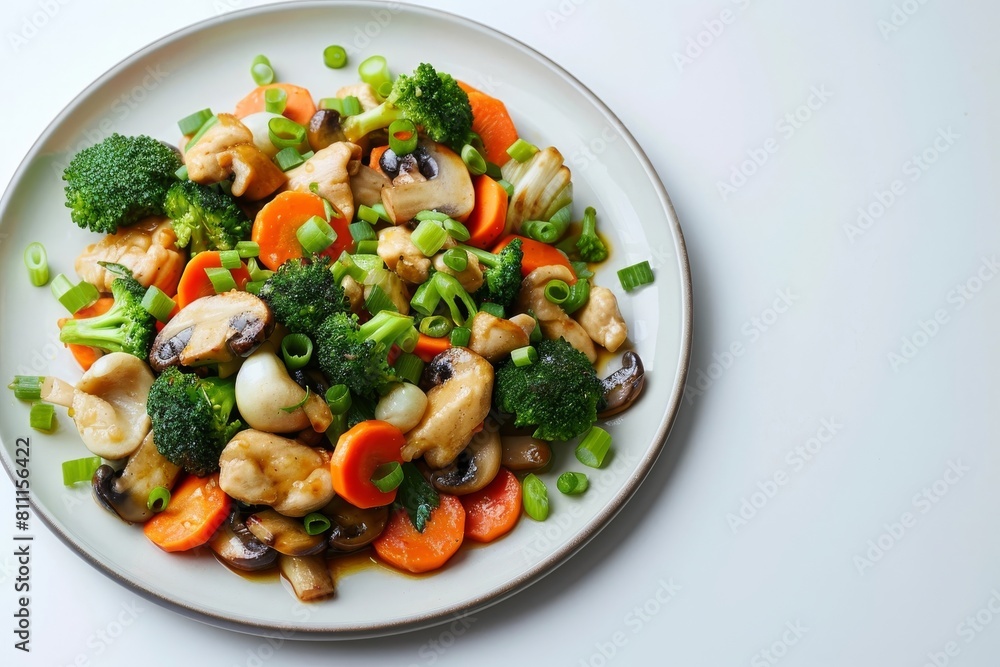 Nutritious Olive and Coconut Oil Chicken Stir Fry Nutritious Olive and Coconut Oil Chicken Stir Fry