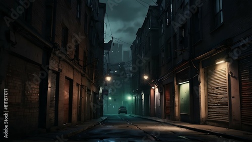 A dark and twisted cityscape © Devin
