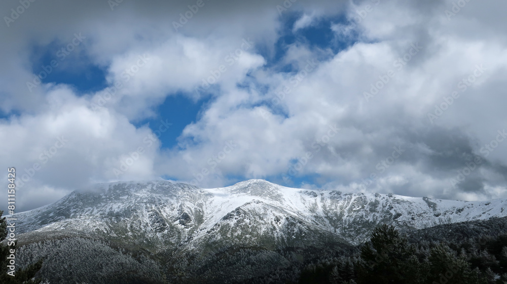 Obraz premium Cuerda larga Sierra Guadarrama