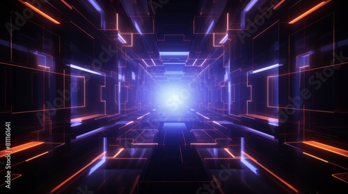 Abstract Futuristic Background
