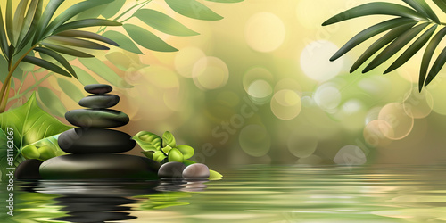 Holistic Healing Center  Clean Background with Earthy Brown and Green Shades  Conveying Holistic Wellness