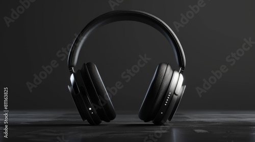 Wallpaper Mural 3D realistic image of headphones, clean lighting, isolated on background Torontodigital.ca