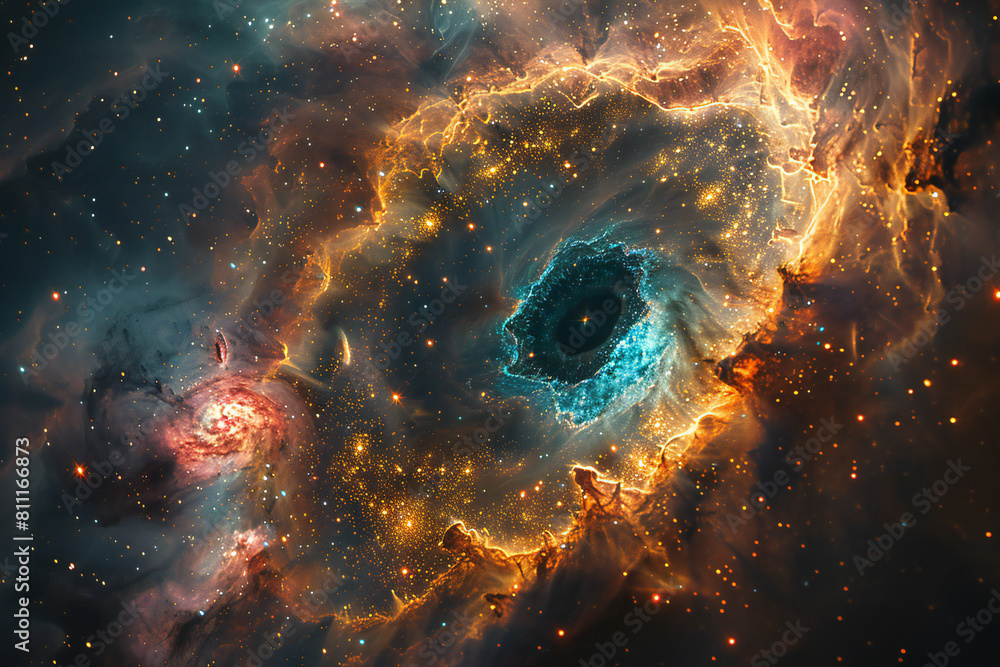 Colorful space galaxy cloud nebula Colorful space galaxy cloud nebula