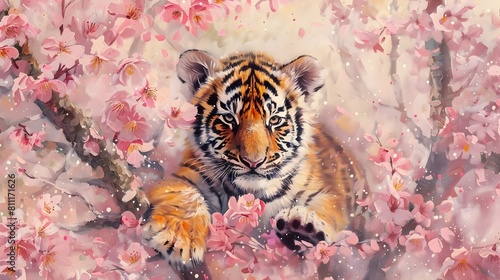 Enchanting Tiger Cub Frolic...