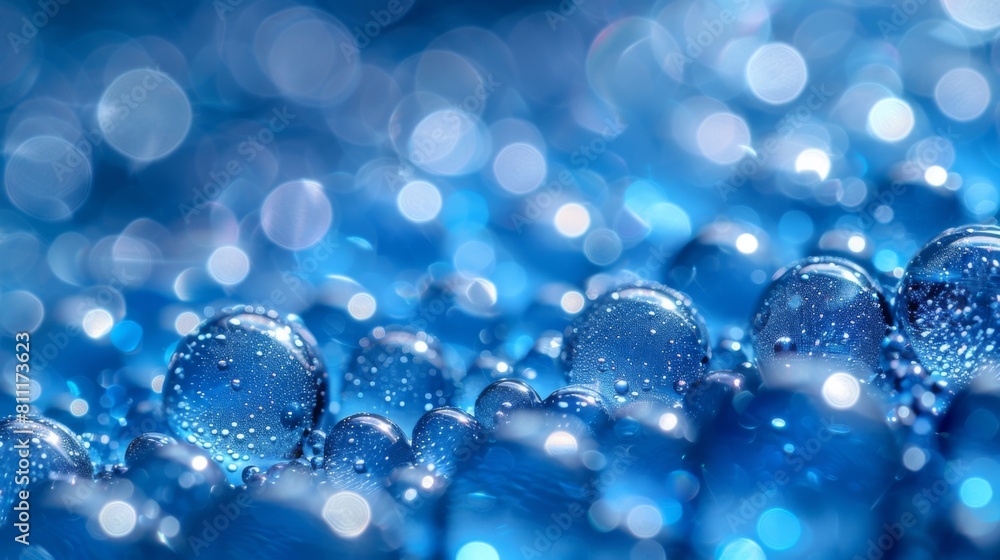 A close up of a bunch of water droplets on top of each other, AI A close up of a bunch of water droplets on top of each other, AI