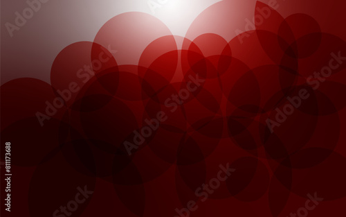 Christmas background red holiday abstract light bokeh and glitter Abstract with red background