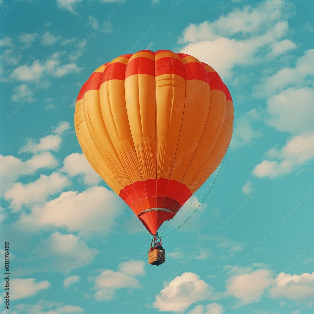 Naklejka premium hot air balloon
