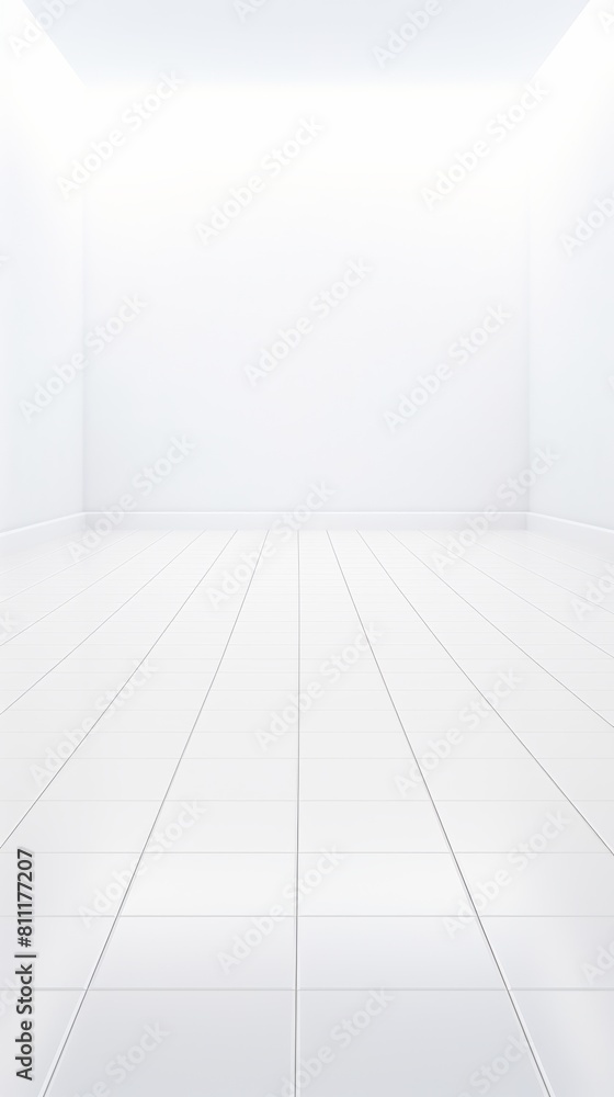  a 3D rendering of a white room