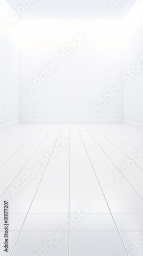  a 3D rendering of a white room