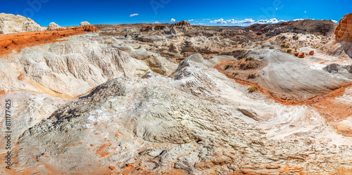 White Sandstone at Toadstool Hoodoos in Utah