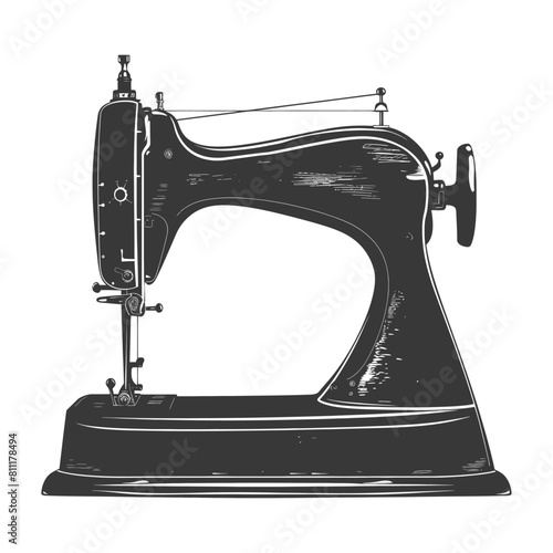 Silhouette sewing machine black color only