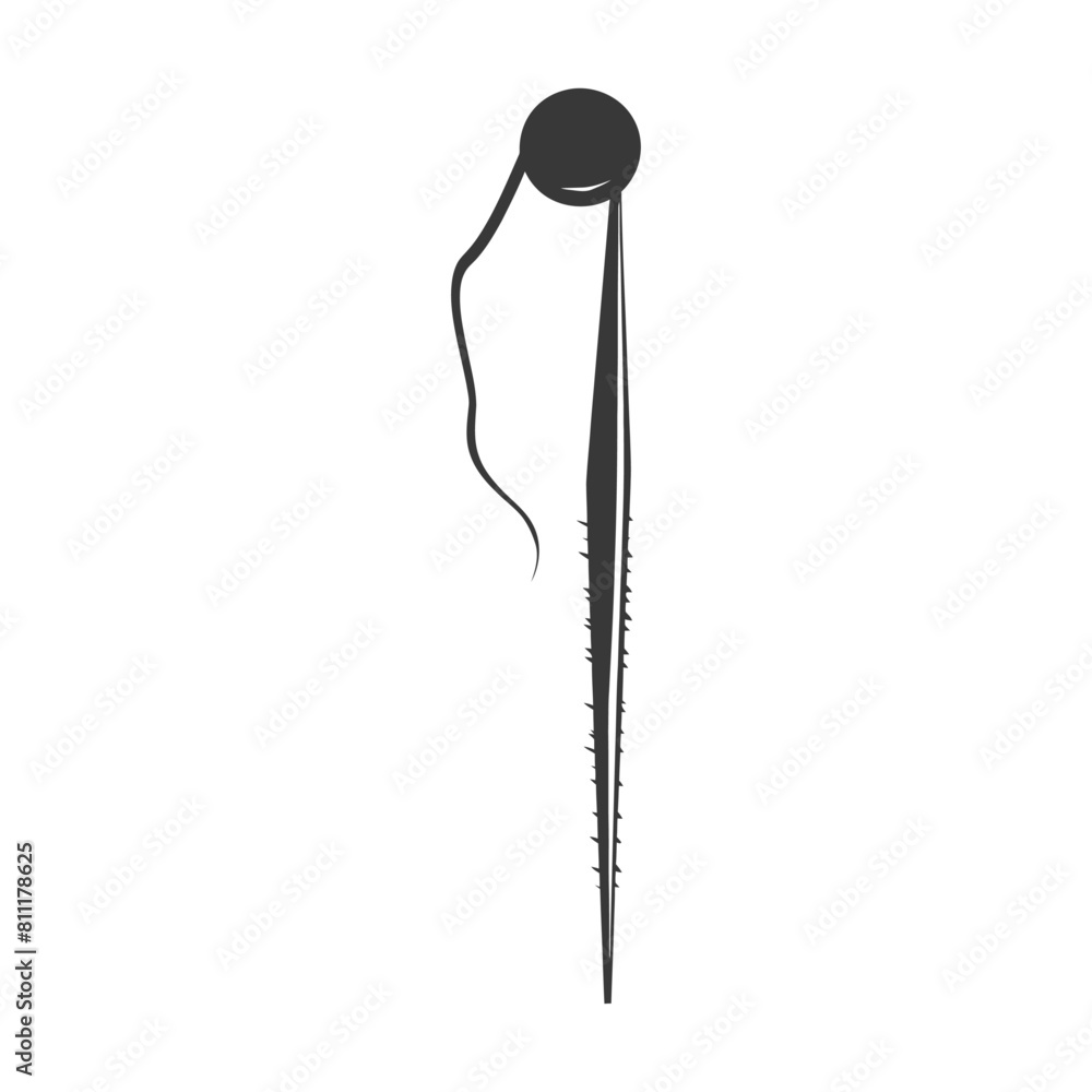 Silhouette Sewing needle black color only Silhouette Sewing needle black color only