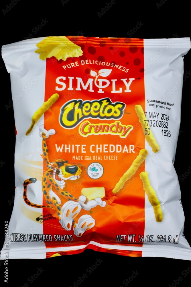 Cheetos Puffs. Cheetos are cheese flavored snacks from FritoLay. New