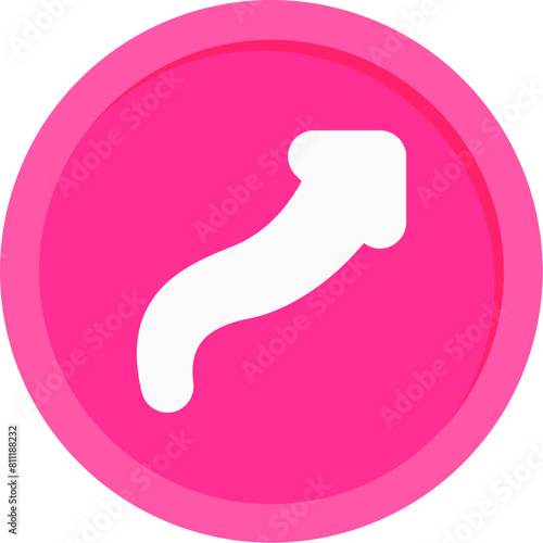 Spiky Arrow Icon