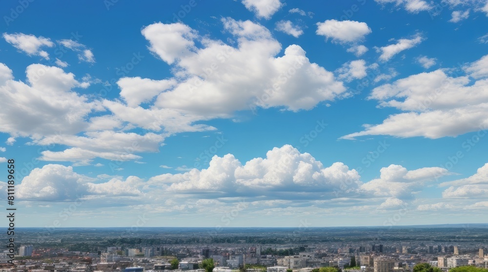 Blue sky background Blue sky background