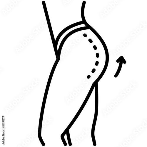Plastic Surgery Outline Icon Pack