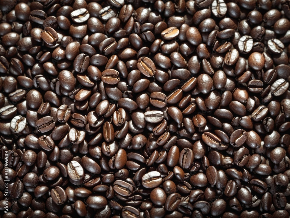 Obraz premium Coffee bean's texture background