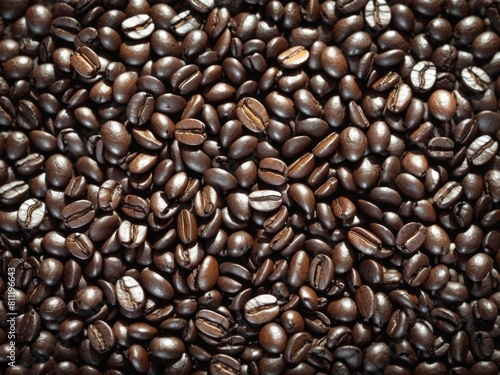 Coffee bean s texture background