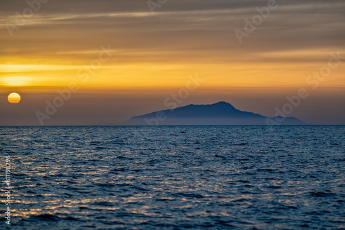 Sunset on the Amalfi Coast