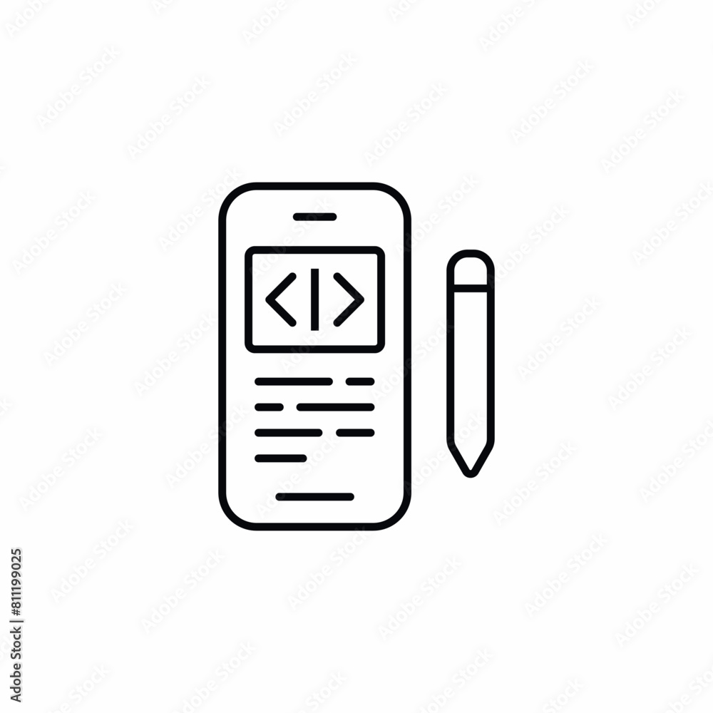 phone programming code it icon phone programming code it icon