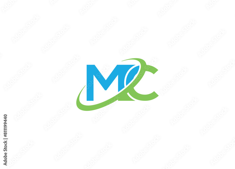 MC initial Logo Design with Creative Modern vector iicon template MC initial Logo Design with Creative Modern vector iicon template