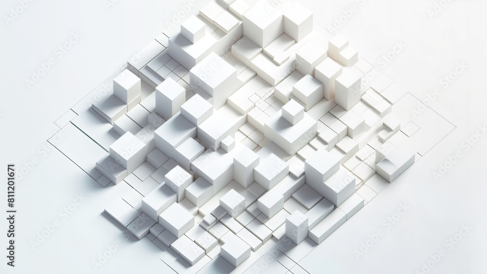 abstract background with squares abstract background with squares