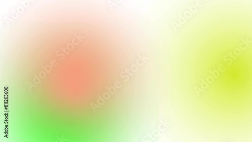 abstract green and orange gradient