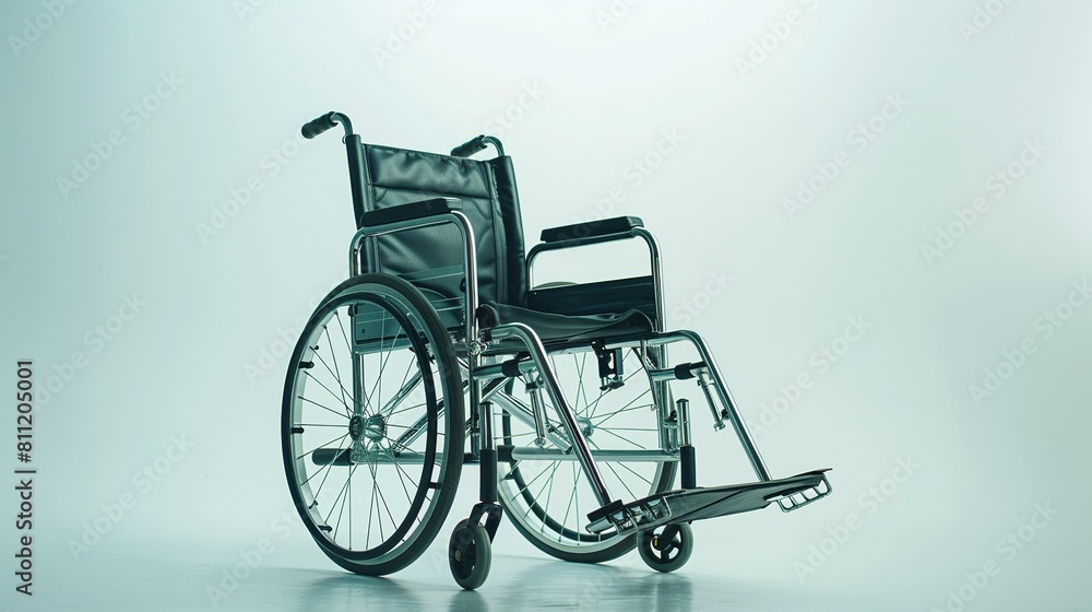  wheelchair with space for medical information