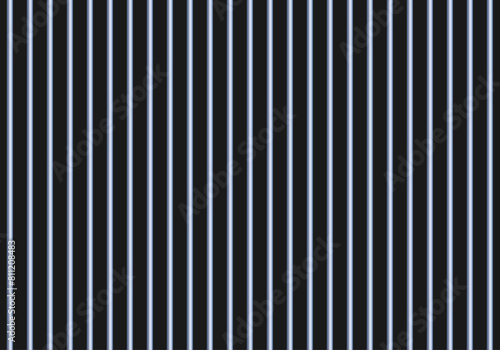 Fondo de barras metálica azul verticales en fondo negro
