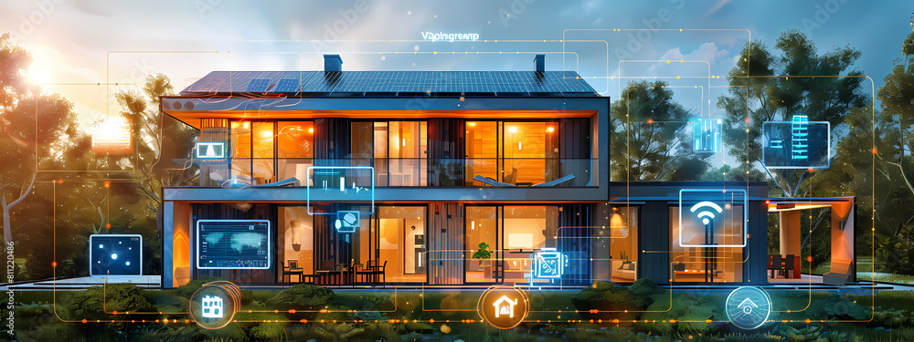 Next-Gen Housing: Solar Panels and Smart Interfaces Next-Gen Housing: Solar Panels and Smart Interfaces