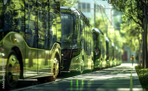 Green Transit: A Day in the Life of Eco-Friendly Public Transport