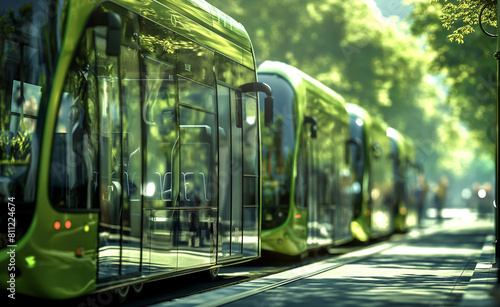 Green Transit: A Day in the Life of Eco-Friendly Public Transport