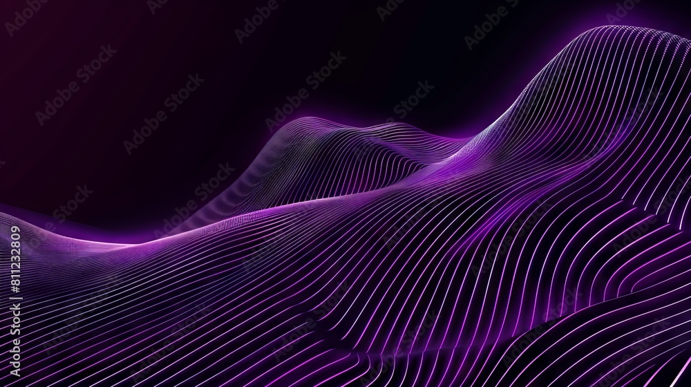 A purple abstract background with lines. A purple abstract background with lines.