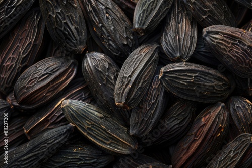 Premium Quality Tonka Beans for Sumptuous Baking and Cooking. A Closer Look at the Rich Dark Brown