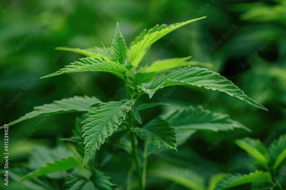Isolated Kenaf Leaves for Natural and Herbal Benefits - Hibiscus Cannabinus and Roselle Leafs Isolated Kenaf Leaves for Natural and Herbal Benefits - Hibiscus Cannabinus and Roselle Leafs