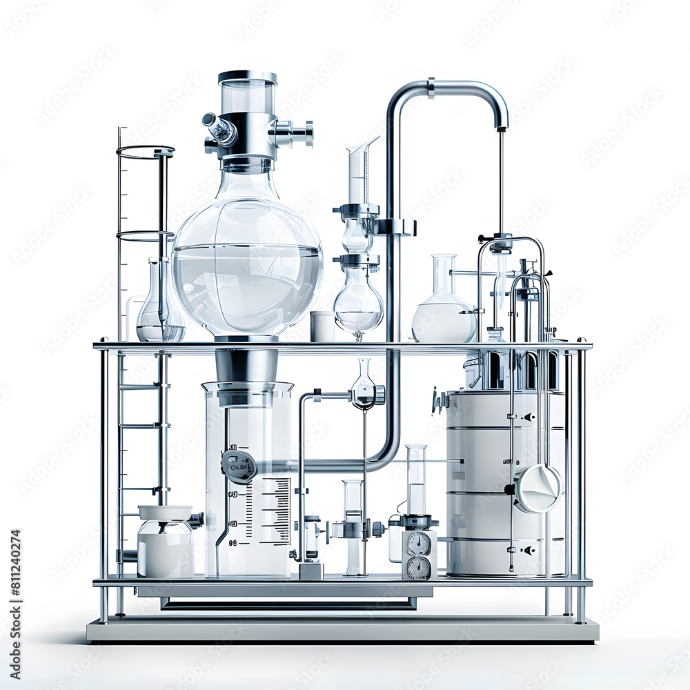 Performing chemical synthesis and purification in an organic chemistry ...