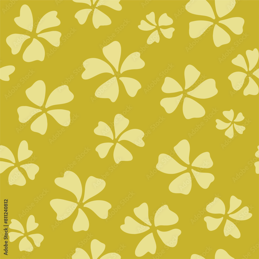 Fototapeta premium Allover leaf pattern, leaves pattern, flower pattern, abstract pattern. vector illustration