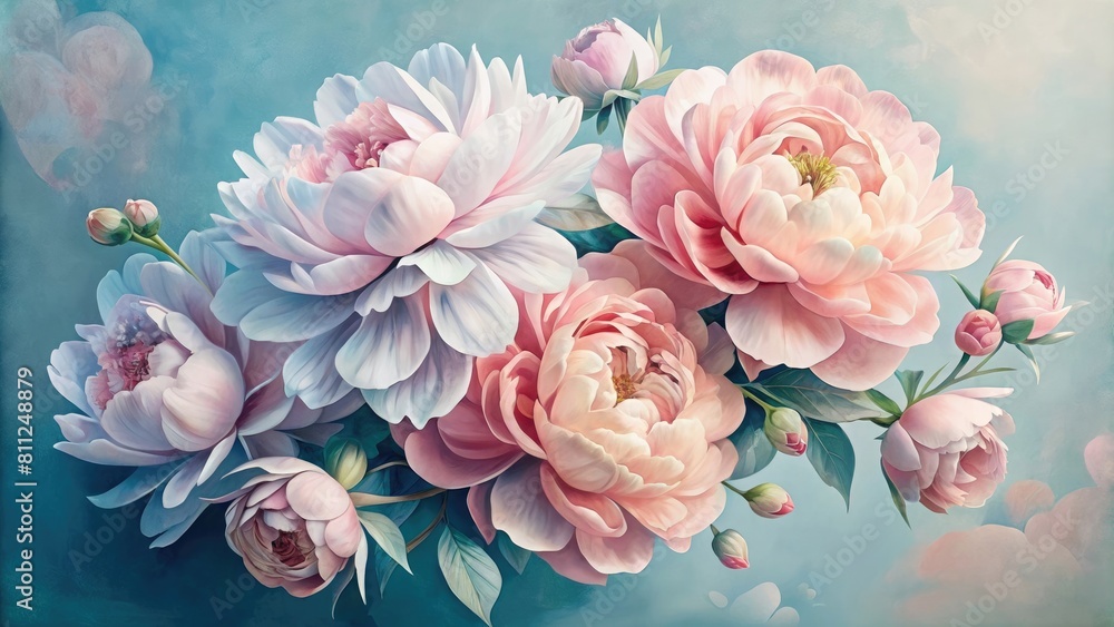 bouquet of pink roses