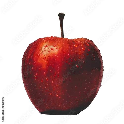 isolated, png, fresh, juicy, apple, healthy, freshness, ripe, fruit, vegetarian, sweet, clipping path, nature, raw, vitamin, organic, red, diet, nutrition, agriculture, closeup, natural, plant, transp photo