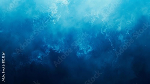 An underwater ocean background featuring a soft gradient from deep to light blue  ideal for adding text or graphics with significant copy space