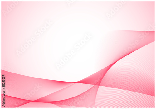 デジタルテクノロジーのウェーブ背景5赤色